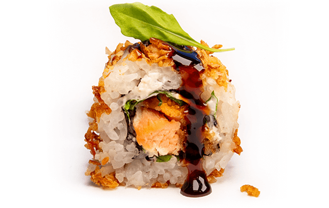Produktbild Inside-Out Onion Sake Tempura Roll