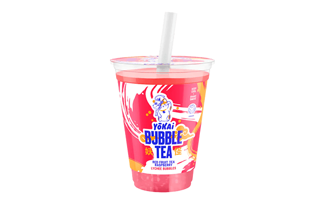 Produktbild YOKAI BUBBLE TEA Red Fruit Tea Raspberry