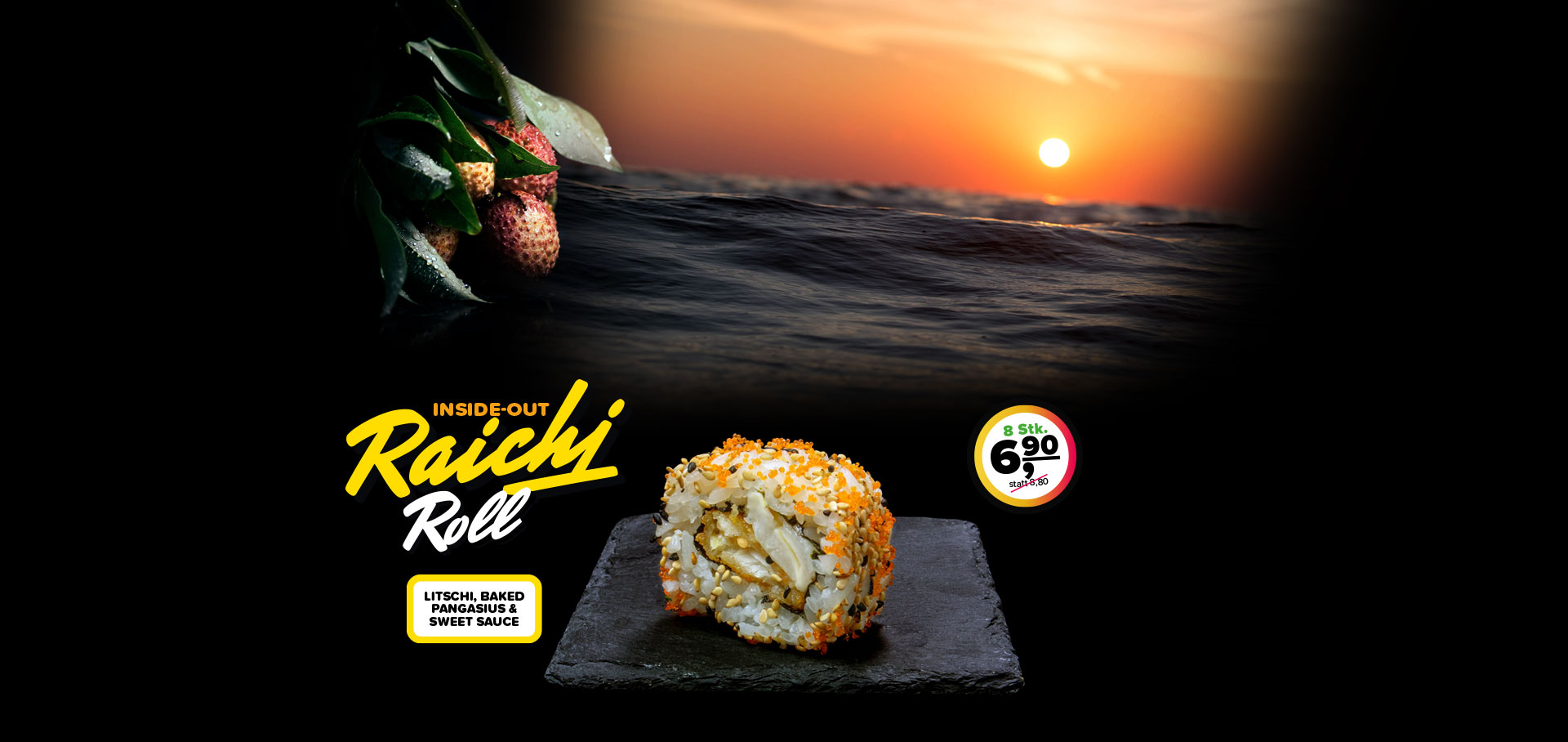 Inside-Out Raichi Roll
