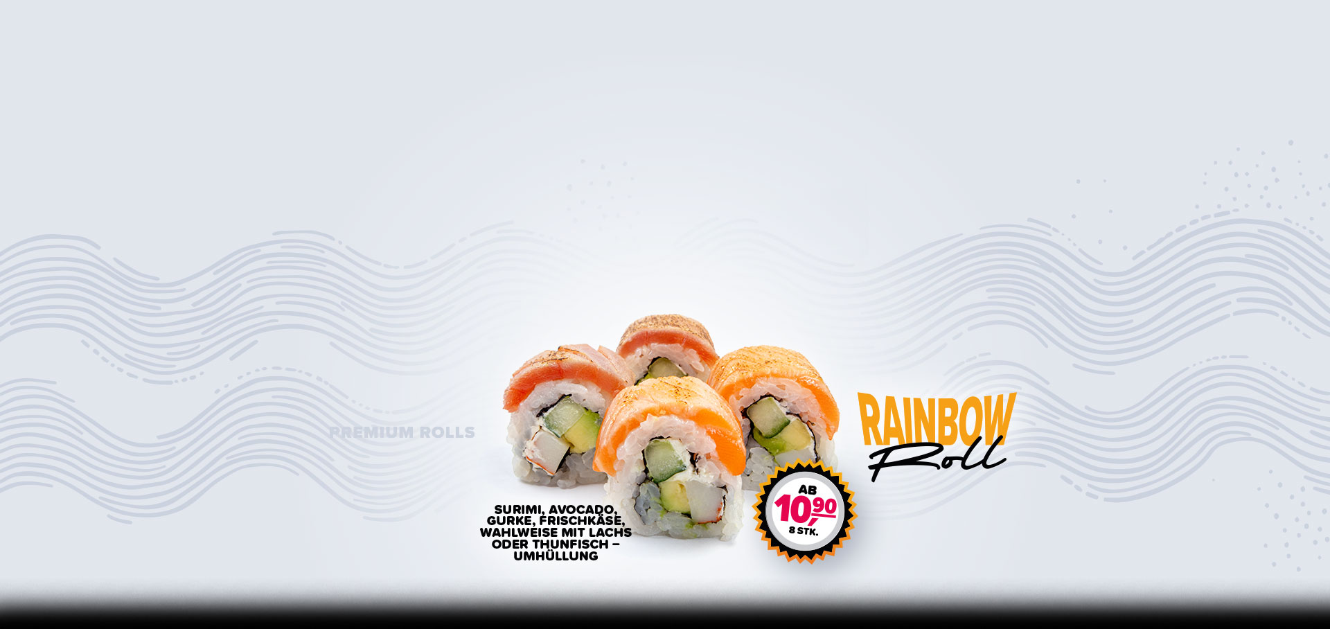 Inside-Out Rainbow Roll
