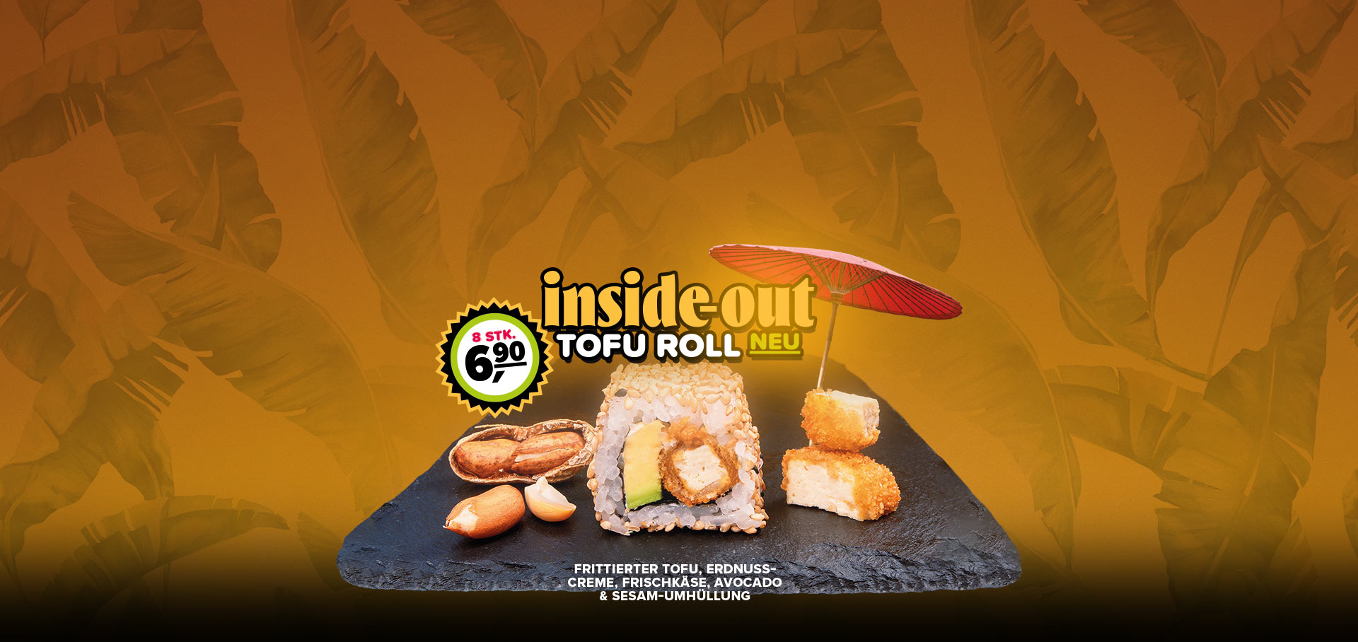 Inside-Out Tofu Roll