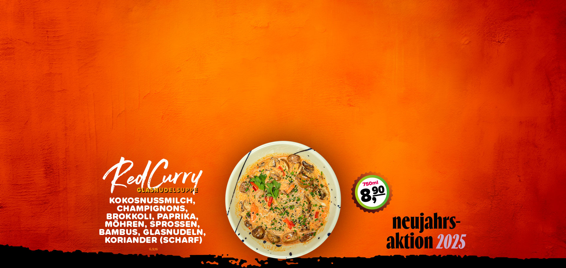 Red Curry Glasnudelsuppe