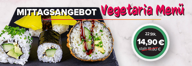 Mittagsangebot Vegetaria Menü