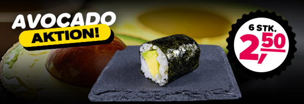 1x Maki Avocado*